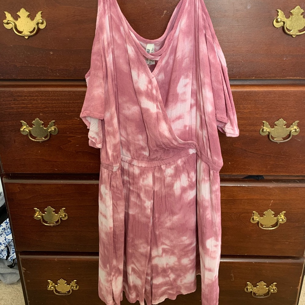 cold shoulder romper